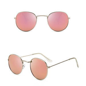 FOENIXSONG  Newest Classic Round Sunglasses Women Oculos Gafas Adult Pink Driving Sun Glasses for Men Unisex Eyewear