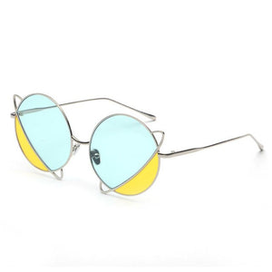 Luxury Brand Vintage Sunglasses Women 2019 Round Glasses Sun Glasses Shades For Women Gafas De Sol Mujer Lentes De Sol Mujer